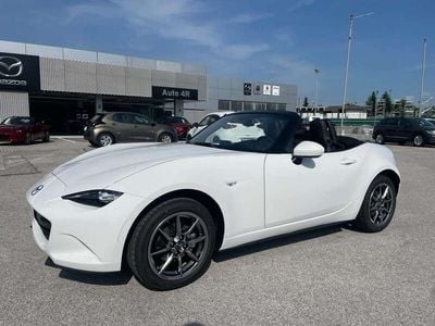 Nuova Mazda MX5 Exclusive-Line 132 CV (97 kW) 2025 Bianco Cabrio