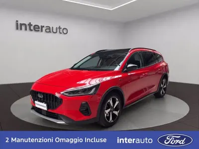 Usata Ford Focus Active 125 CV (91 kW) 2022 Race red Station wagon