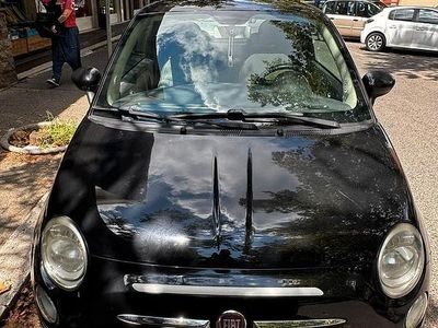 Usata Fiat 500 69 CV (50 kW) 2010 Nero Utilitaria
