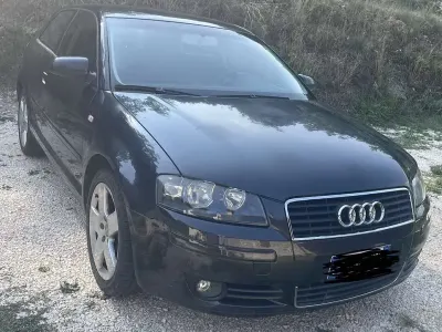 Usata Audi A3 Ambition 105 CV (77 kW) 2004 Nero Utilitaria