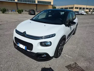 Usata Citroën C3 PureTech 83 CV (61 kW) 2018 Bianco Utilitaria