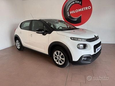 Usata Citroën C3 Feel 82 CV (60 kW) 2018 Bianco Berlina