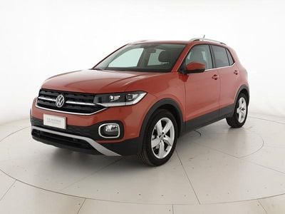 Usata VW T-Cross Style 110 CV (80 kW) 2023 Energetic orange metallizzato SUV