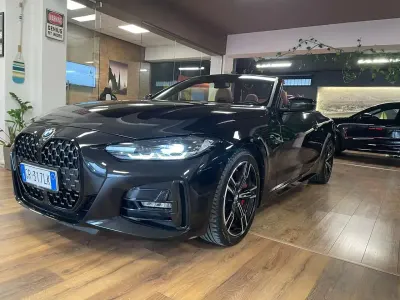 Usata BMW 420 M Sport 184 CV (135 kW) 2024 Nero Cabrio