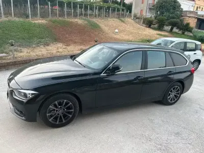 Usata BMW 316 116 CV (85 kW) 2017 Nero Station wagon