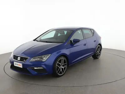 Usata Seat Leon FR 150 CV (110 kW) 2018 Blu
