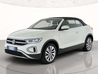 Usata VW T-Roc Style 110 CV (80 kW) 2022 Pure white nero SUV