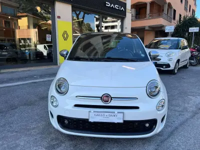 Usata Fiat 500 Lounge 69 CV (50 kW) 2019 Bianco Utilitaria
