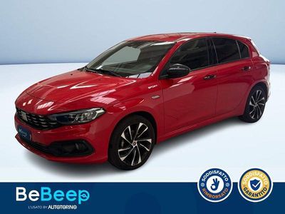 Usata Fiat Tipo Sport 100 CV (73 kW) 2021 Rosso metallizzato Berlina