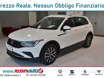 Usata VW Tiguan Life 150 CV (110 kW) 2022 Bianco SUV