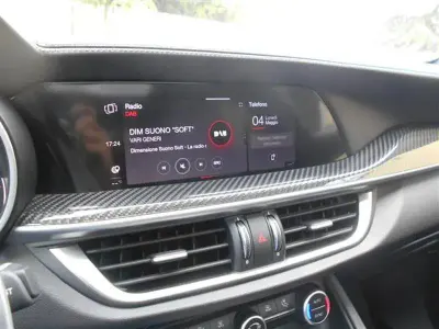 Usata Alfa Romeo Stelvio Quadrifoglio 510 CV (375 kW) 2020 Azzurro SUV