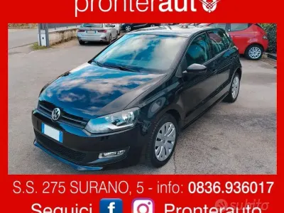 Usata VW Polo Comfortline 75 CV (55 kW) 2009 Nero Utilitaria