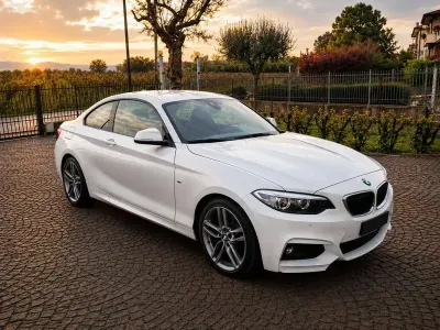 Usata BMW 218 M Sport 143 CV (105 kW) 2015 Bianco Coupé