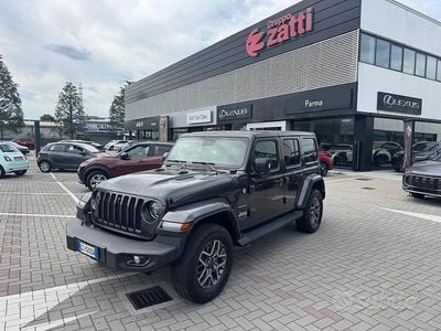 Usata Jeep Wrangler Sahara 272 CV (200 kW) 2022 Grigio SUV