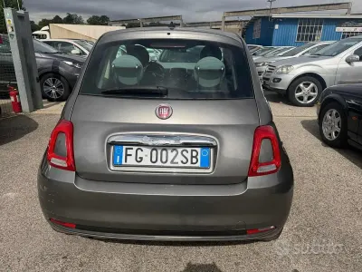 Usata Fiat 500 Pop 69 CV (50 kW) 2016 Grigio Utilitaria