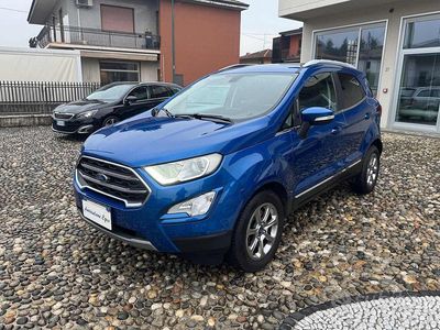 Usata Ford Ecosport Titanium 125 CV (91 kW) 2019 Blu SUV