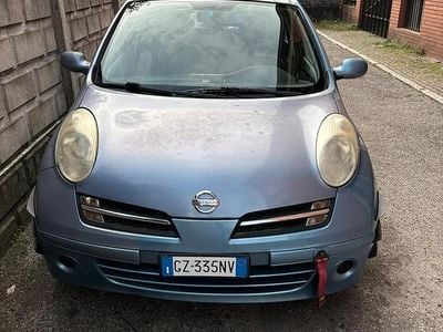 Usata Nissan Micra Acenta 80 CV (58 kW) 2007 Blu Berlina