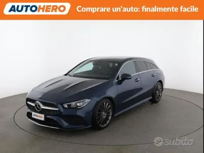 Usata Mercedes CLA200 150 CV (110 kW) 2022 Blu Station wagon
