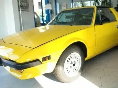 Usata Fiat X 1/9 74 CV (54 kW) 1973 Giallo Cabrio