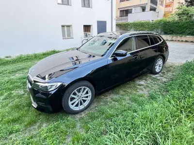 Usata BMW 316 Advantage 122 CV (89 kW) 2021 Nero Station wagon