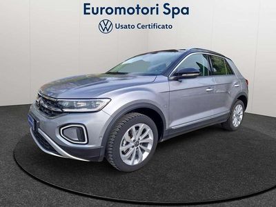 Usata VW T-Roc Style 110 CV (80 kW) 2023 Argento SUV
