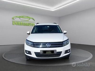 Begagnad VW Tiguan Trendline 122 HK (89 kW) 2013 Vit SUV