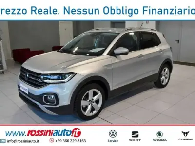 Usata VW T-Cross Advance 110 CV (80 kW) 2023 Argento SUV