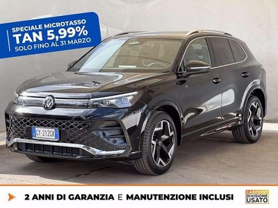 Usata VW Tiguan R-line 150 CV (110 kW) 2025 Nero SUV