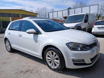 Usata VW Golf VII 110 CV (80 kW) 2017 Bianco Berlina