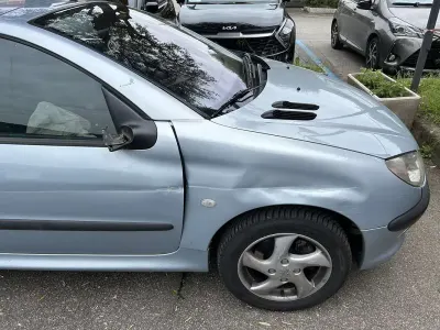 Usata Peugeot 206 CC 109 CV (80 kW) 2002 Cabrio