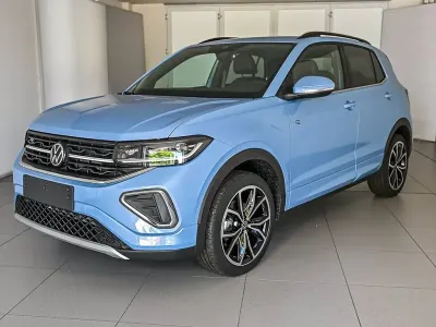 Nuova VW T-Cross R-line Plus 116 CV (85 kW) 2026 Clear blue metallizzato SUV