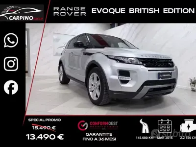 Second-hand Land Rover Range Rover evoque 150 CP (110 kW) 2015 Gri Break
