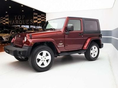 Usata Jeep Wrangler Sahara 177 CV (130 kW) 2009 Rosso metallizzato SUV