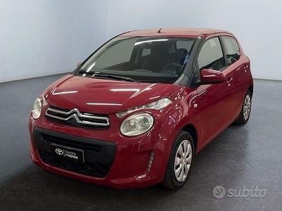 Usata Citroën C1 Feel 69 CV (50 kW) 2017 Rosso Utilitaria
