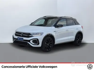 Usata VW T-Roc R-line 150 CV (110 kW) 2023 Bianco SUV