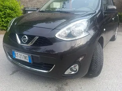 Gebraucht Nissan Micra Acenta 80 PS (58 kW) 2014 Schwarz Kleinwagen
