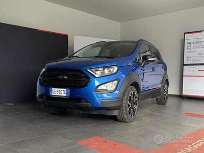Usata Ford Ecosport Active 125 CV (91 kW) 2021 Blu SUV