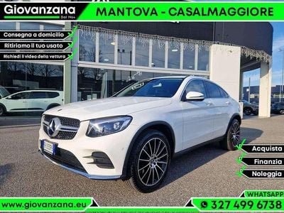 Usata Mercedes GLC250 Premium 204 CV (150 kW) 2018 Polar white Coupé