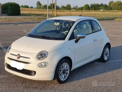 Usata Fiat 500 Mirror 69 CV (50 kW) 2017 Bianco Utilitaria