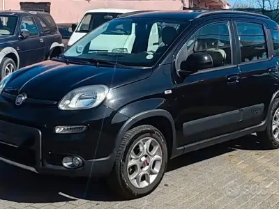 Usata Fiat Panda 4x4 75 CV (55 kW) 2014 Nero Utilitaria