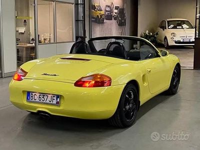 Usata Porsche 986 Boxster 1999 Giallo Cabrio