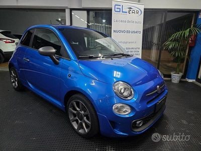 Usata Fiat 500 Sport 69 CV (50 kW) 2019 Blu Berlina