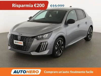 Usata Peugeot 208 Allure 101 CV (74 kW) 2024 Grigio Utilitaria