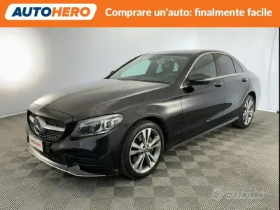 Usata Mercedes C220 Premium 194 CV (142 kW) 2020 Nero Berlina