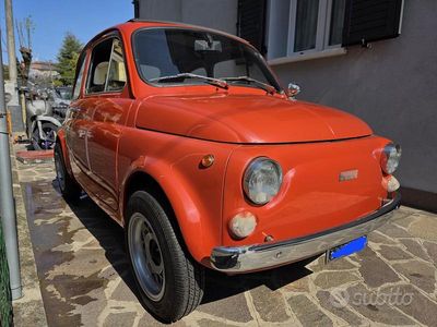 Usata Fiat 500 1970 Rosso Utilitaria
