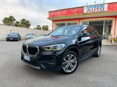 Usata BMW X1 Sport Line 150 CV (110 kW) 2022 Nero SUV