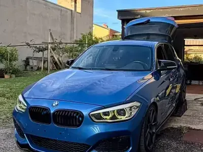 Usata BMW 120 M Sport 184 CV (135 kW) 2017 Blu Utilitaria
