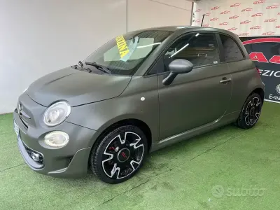 Usata Fiat 500 S 105 CV (77 kW) 2017 Verde Utilitaria