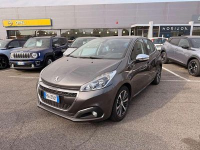 Usata Peugeot 208 Allure 82 CV (60 kW) 2018 Grigio Utilitaria