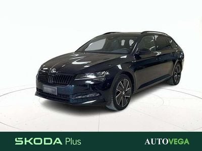 Usata Skoda Superb SportLine 150 CV (110 kW) 2022 Nero / pastello Station wagon